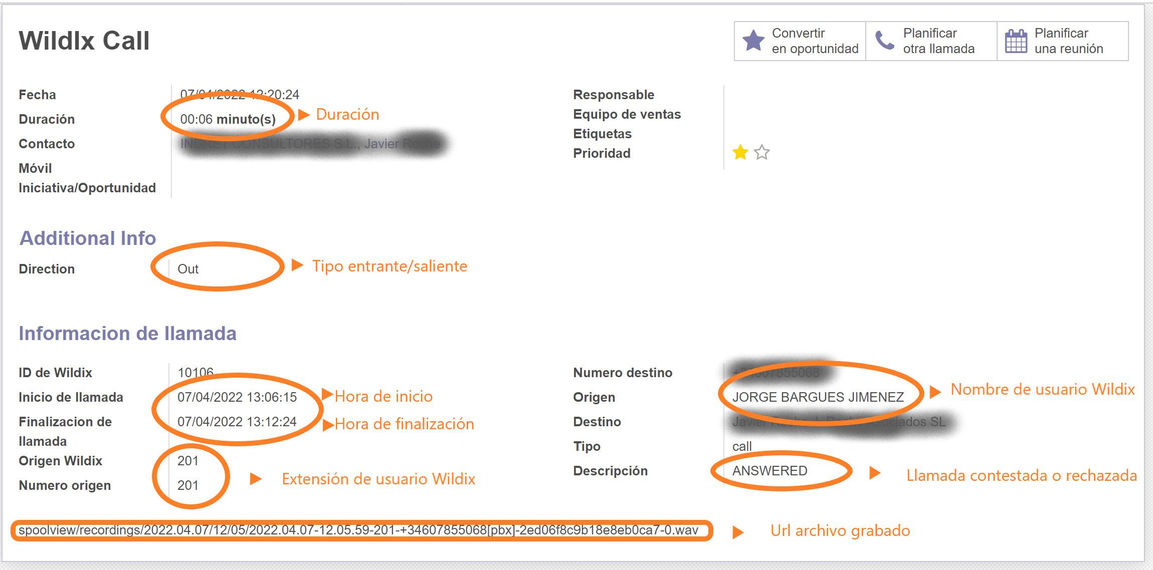 Odoo • Texto e imagen